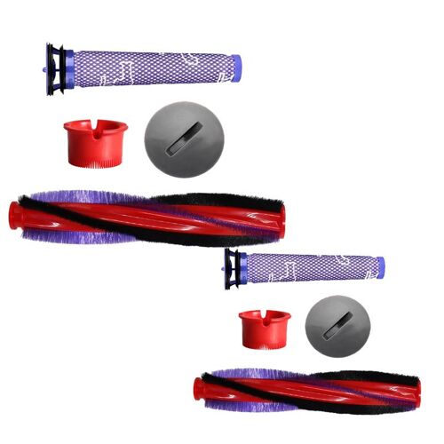 Brosse à rouleau de remplacement pour aspirateur Dyson V6, pré filtre, capuchon d'extrémité, outil pour aspirateur Dyson V6 DC59 DC62 SV073 SV03 May06101123