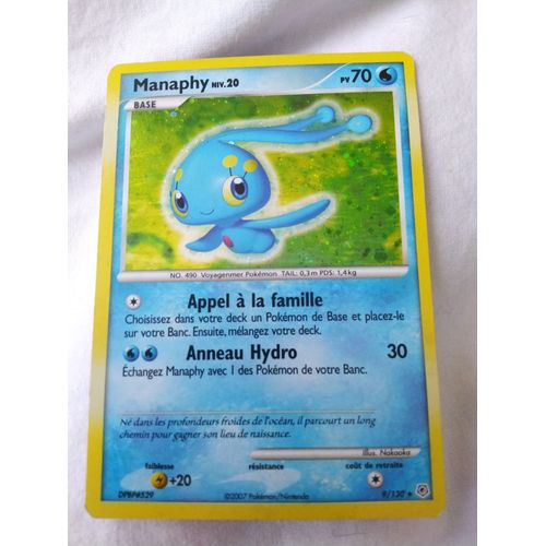 Manaphy 9/130 Holo Set Diamant Et Perle Fr