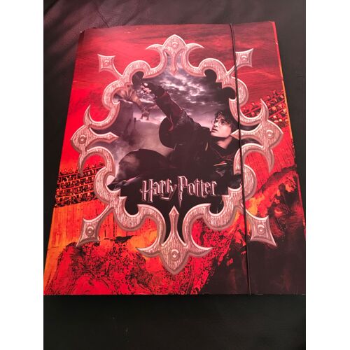 Pochette Cartonnee Plastifiée Harry Potter - Groupe Hamelin - 26x32,5 Cm
