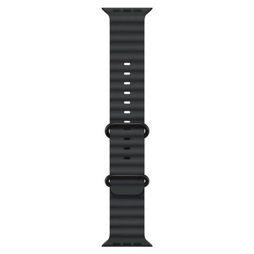Apple - Bracelet Pour Montre Intelligente - 49 Mm, Finition En Titane Noir - 130 - 200 Mm - Noir - Pour Watch Hermès Series 9, Se 3, Series 10, Series 11, Series 8, Series 9, Ultra 2, Ultra 3