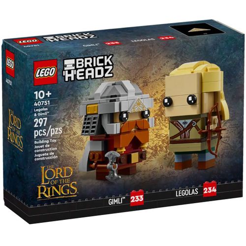 LEGO BrickHeadz - LEGOlas et Gimli - 40751