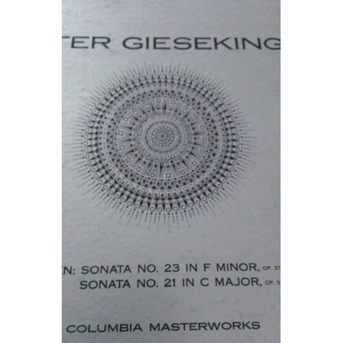 Walter Gieseking Beethoven 