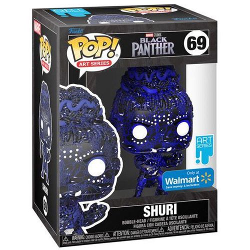 Figurine Funko Pop - Black Panther [Marvel] N°69 - Shuri - Art Series (64893)
