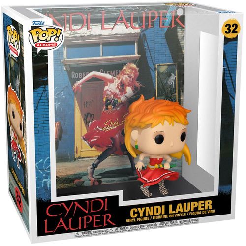 Figurine Funko Pop - Célébrités N°32 - Cyndi Lauper She's So Unusual (64368)