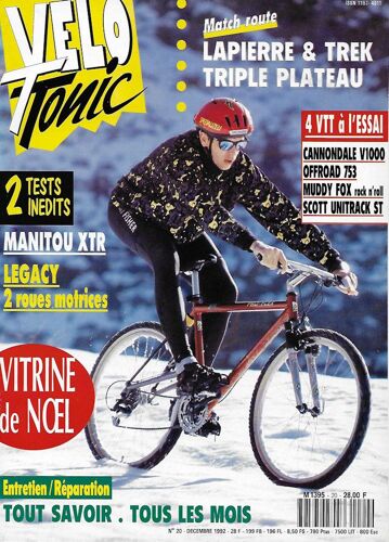 Vélo Tonic N° 20 Décembre 1992