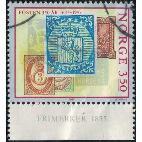 Norvège 1995 Oblitéré Used Exposition Philatélique Norwex 97 Y&t No 1152a Su