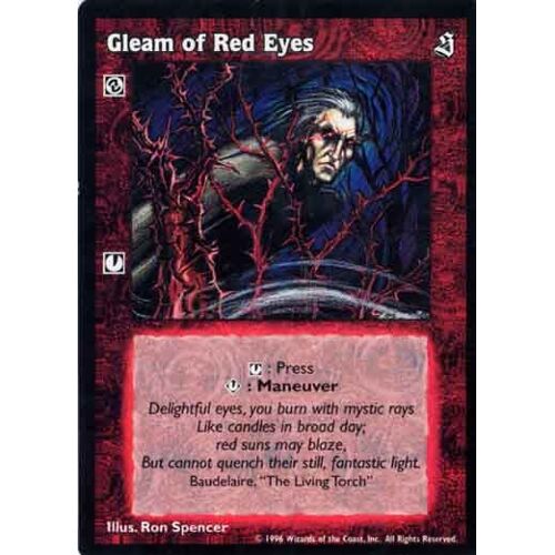 Vampire The Eternal Struggle - Gleam Of Red Eyes - Vo