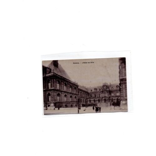 Cpa Amiens 1907 Hotel De Ville