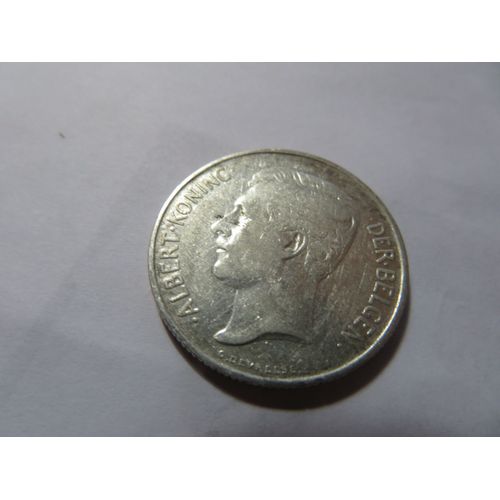 Pièces 2 Francs Belges 1911