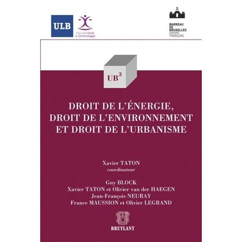 Droit De L'énergie, Droit De L'environnement Et Droit De L'urbanisme