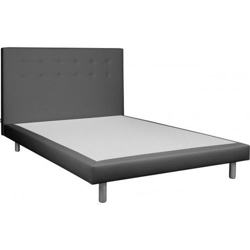 Lit D'co Ub D'sign Cannes 140x190cm Gris Foncé