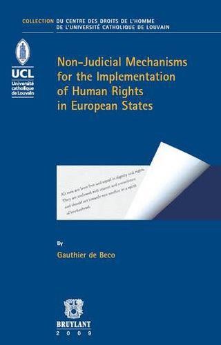 Non-Judicial Mechanisms For The Implementation Of Human Rights In European States