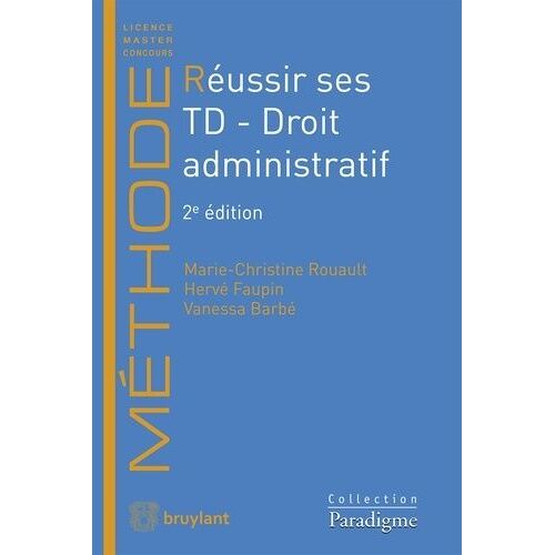 Réussir Ses Td - Droit Administratif