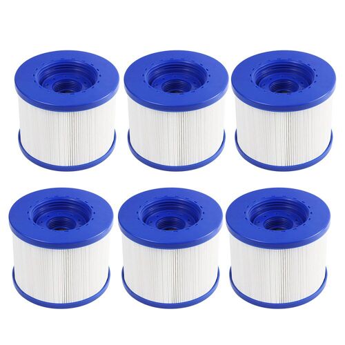 Filtre De Piscine Double Pack Remplacement Tube Chaud Eau Santé Vague Spa 104Mm Pet + Tissu Non Tissé Compatible Avec Spa Intelligent 9109-May2181
