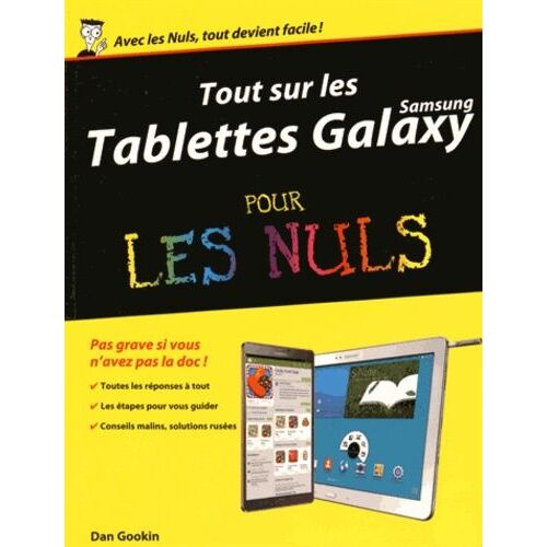 Tout Sur Les Tablettes Samsung Galaxy Pour Les Nuls