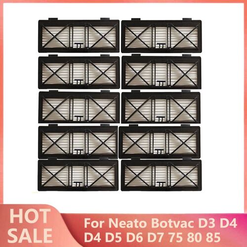 Filtre Hepa Pour Aspirateur Neato Botvac Série D 945-0215, D3 D4, D5, D6,Pièces De Rechange, Remplacement, D7, D70, D75, D80, D85, 9109-May4709