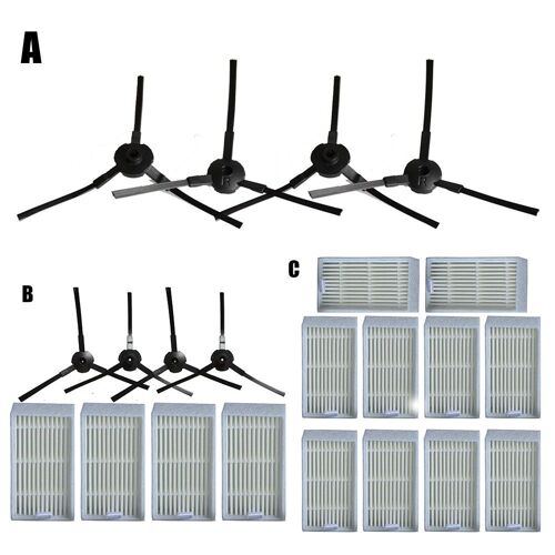 Kit De Filtre À Brosse Latérale Pour Aspirateur Robot Chuwi Ilife V5S Pro V5 X5 V3S V3Spro V50, Accessoire, Pièce De Rechange 9109-May14A08163