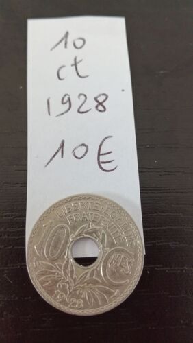 10 Centimes Lindauer 1928 En L Etat