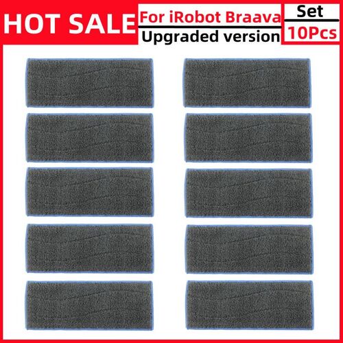 Accessoires Pour Robot De Nettoyage Irobot Braava Jet M6, 10 Pièces, Remplacement Pour Serpillière Humide 9109-May3049