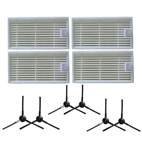 Ensemble De Filtres À Brosse Latérale Pour Aspirateur Robot Medion Md 19500/19510/19511/19900, Pièces De Rechange Pour Le Nettoyage Ménager 9109-May3506