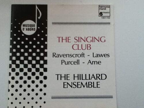 The Singing Club - The Hilliard Ensemble - Cd Album 21 Titres