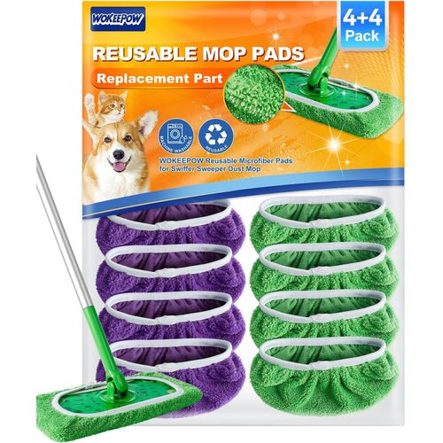 8 Chiffons s Compatibles avec Swiffer Sweeper