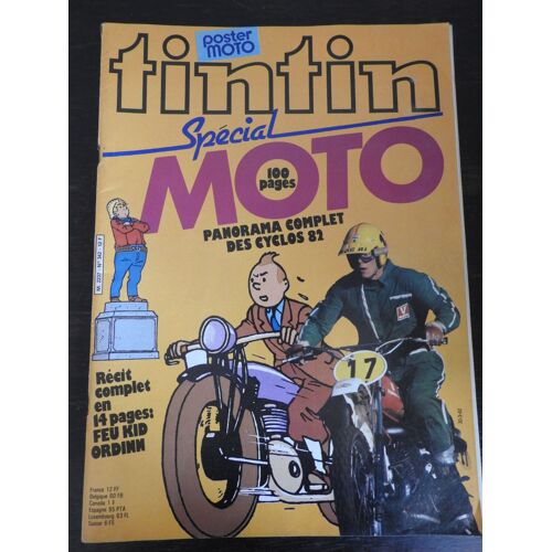 Tintin 342 100 Pages Moto + Poster