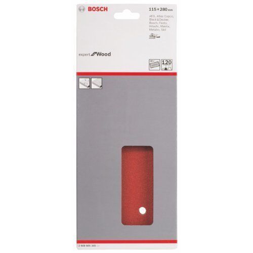 Bosch 2608605345 Feuille abrasive 10 piÃ?