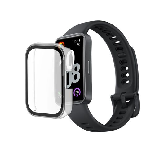 Coque Compatible Huawei Band 10/Band 9/Band 8 - Protection Rigide Montre Connectée Étui Transparent Écran Verre Trempé Phonillico®