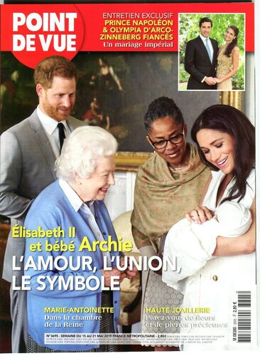 Point De Vue - N°3695 : Elisabeth I I Et Bébé Archie - L' Amour, L' Union, Le Symbole
