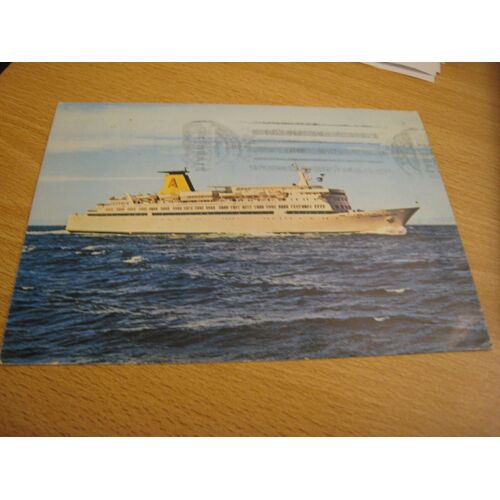 Cpa Carte Postale Ancienne Espagne Croisiere Aznar Line
