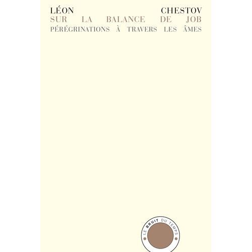 Sur La Balance De Job - Pérégrinations À Travers Les Âmes