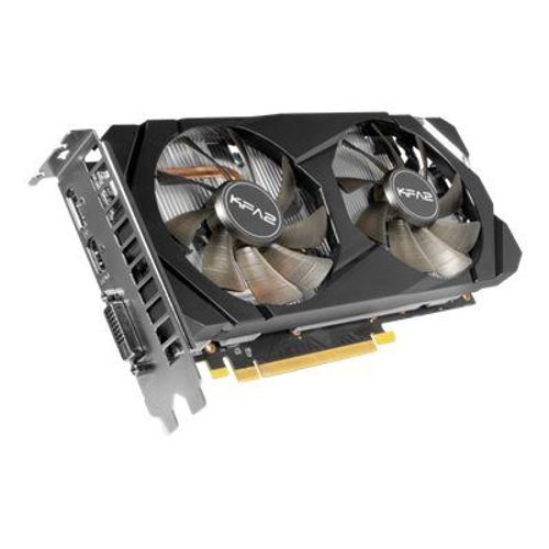 KFA2 GeForce RTX 2060 (1-Click OC) - Carte graphique - GF RTX 2060 - 6 Go GDDR6 - PCIe 3.0 x16 - DVI, HDMI, DisplayPort