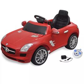 Voiture Électrique Pour Enfants Mercedes Benz Sls Amg Rouge 6 V