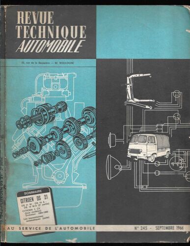 Revue Technique Automobile - N°245