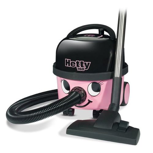 Numatic Hetty Compact HET 160-11 - Aspirateur - traineau - sac - 620 Watt - rose classique