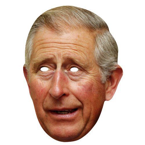 Masque Adulte Carton Du Prince Charles
