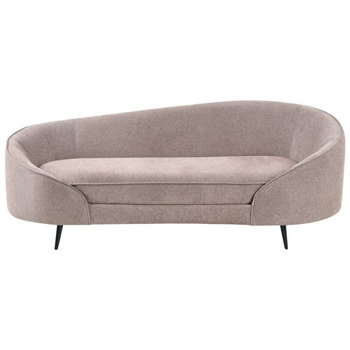 Canapé en tissu marron SAVAR