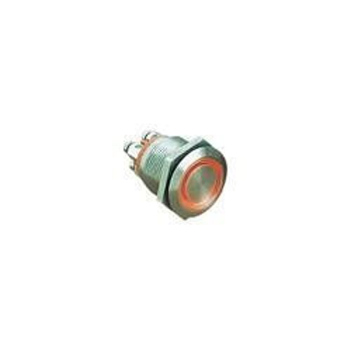 Bouton-poussoir anti vandalisme Bulgin MPI002/TERM/RD 24 V/DC 0.05 A 1 x Off/(On) IP66 à rappel 1 pc(s)