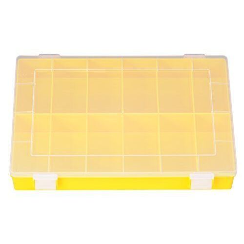 Boîte de rangement séparations fixes Alutec 611800 (L x l x h) 335 x 225 x 55 mm Nombre de compartiments: 12 1 pc(s)