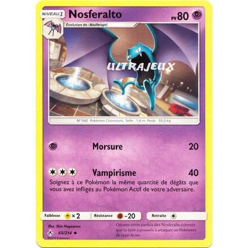 Pokémon - 65-R/214 - Nosferalto - Reverse
