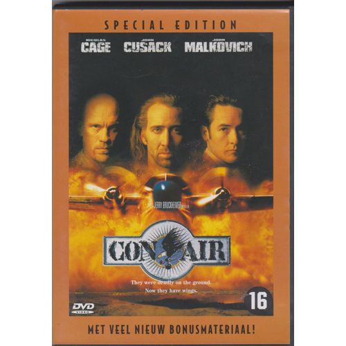Con Air (Les Ailes De L'enfer) Avec Nicolas Cage, John Cusack & John Malkovich Special Edition