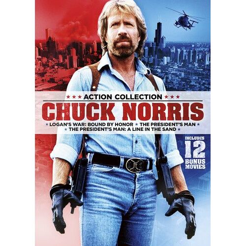 15-Film Action Pack Featuring Chuck Norris [Digital Video Disc] Full Frame, Slipsleeve Packaging, Widescreen, 3 Pack