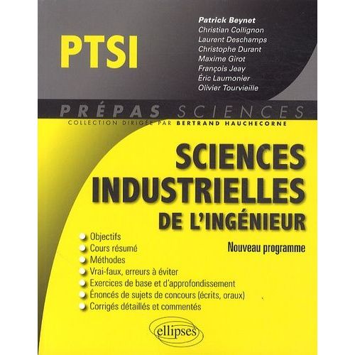 Sciences Industrielles De L'ingénieur Ptsi