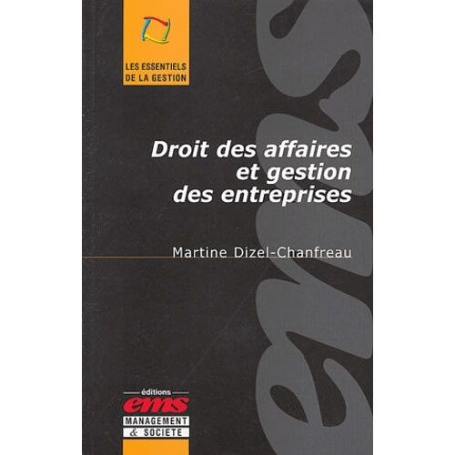 Droit Des Affaires Et Gestion Des Entreprises