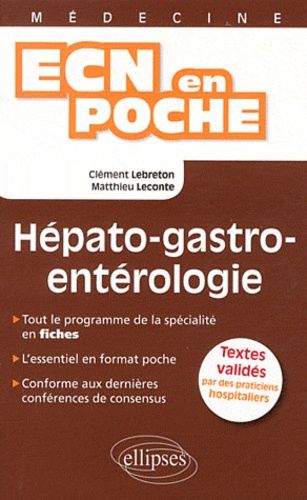 Hépato-Gastro-Entérologie