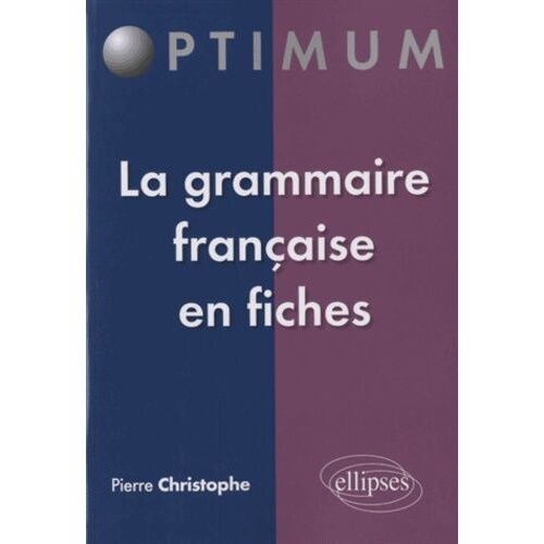 La Grammaire Française En Fiches