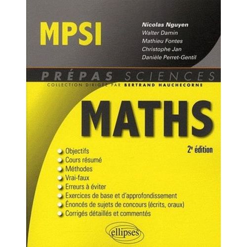 Mathématiques Mpsi
