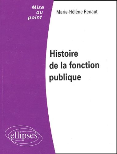 Histoire De La Fonction Publique