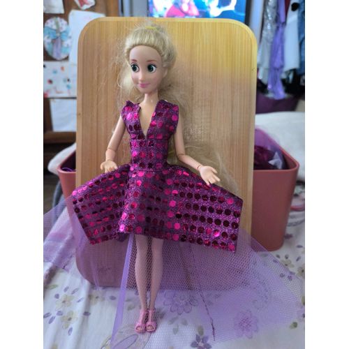 Robe de soirée pour poupée barbie